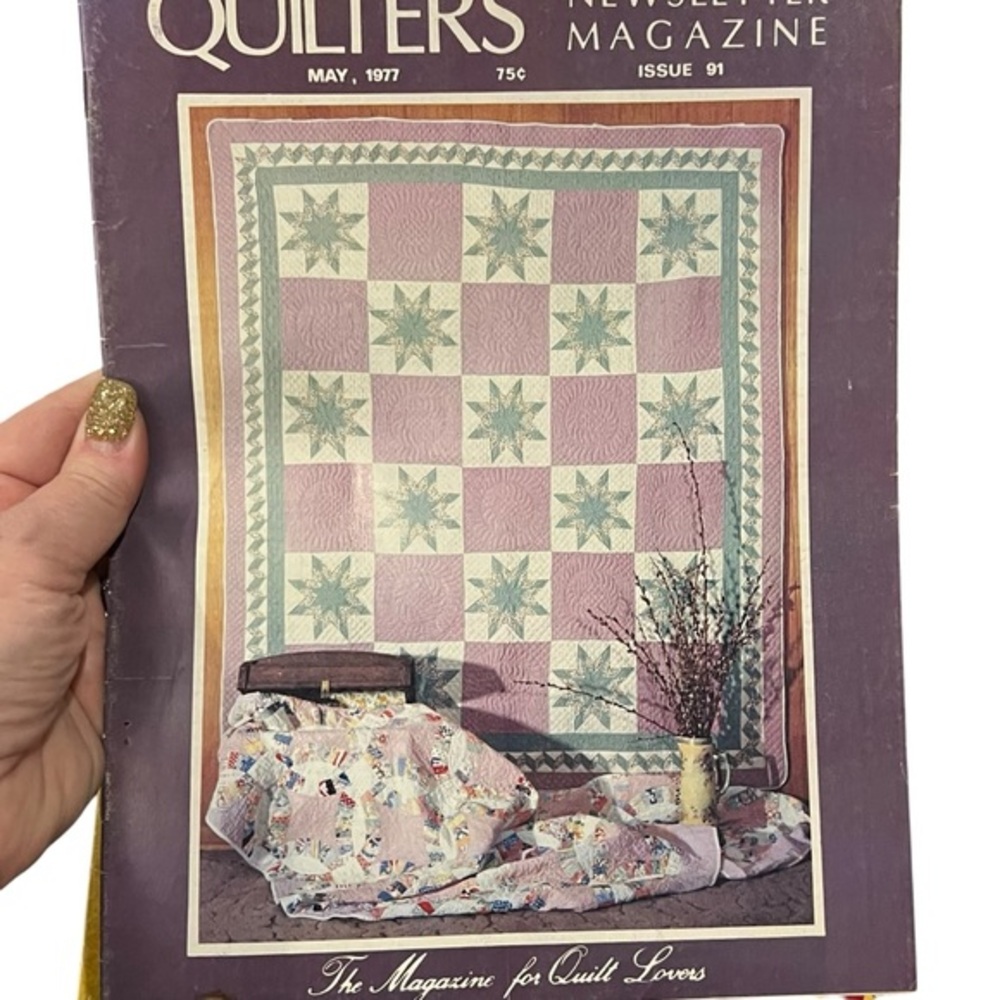 Quilter's Newsletter Magazine Lot of 5 Issues 1977 VINTAGE Fun Patterns! - Picture 6 of 12